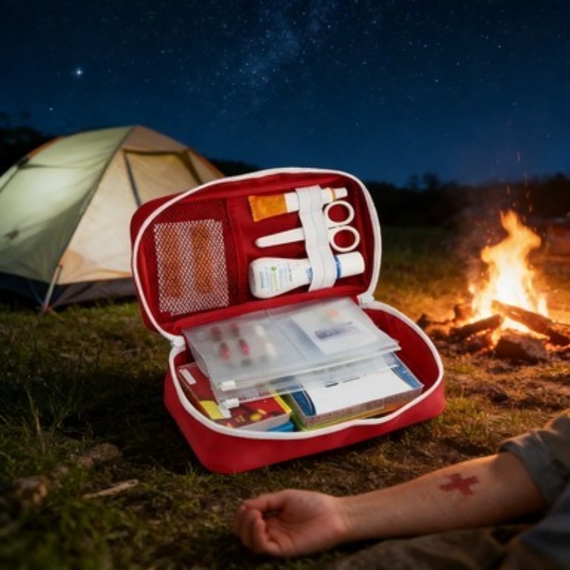 Car Accessories For Elderly - Durable First Aid Kit Emergency Survival