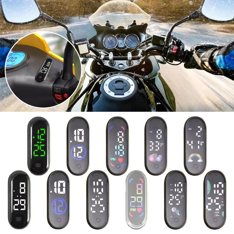 Car Accessories Workshop - Luminous Motorcycle Car Clock Auto Internal