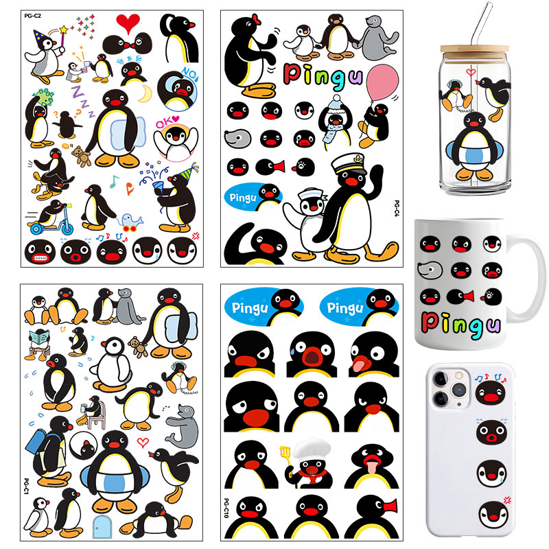 Car Accessories Quotes - Pingu DIY Sticker Planner Book A5