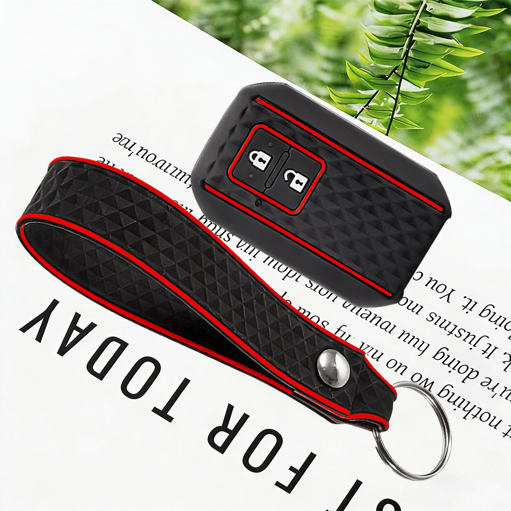 Car Accessories Ertiga - Silicone 2 Buttons Car Remote Key