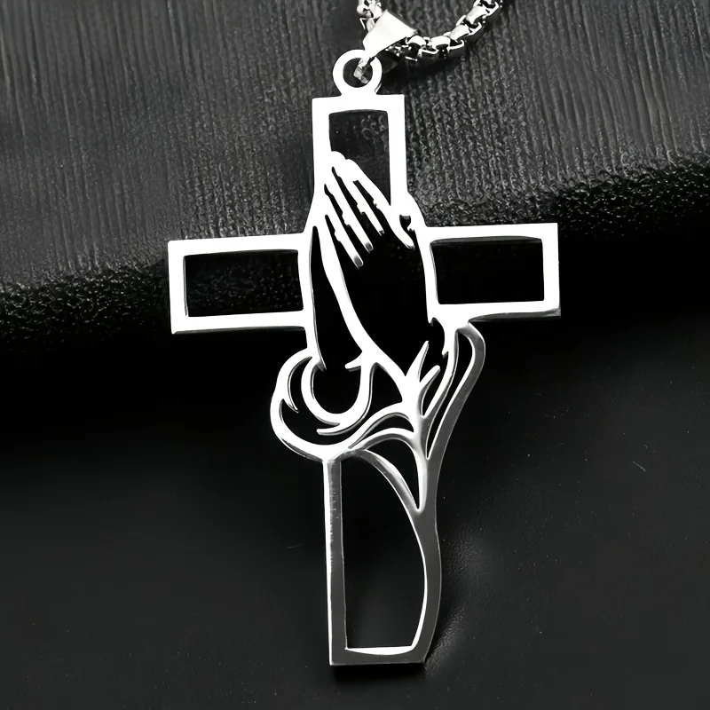 Hollow Prayer Hands Cross Pend - Car Accessories Mirror Hanging recensie en prijs