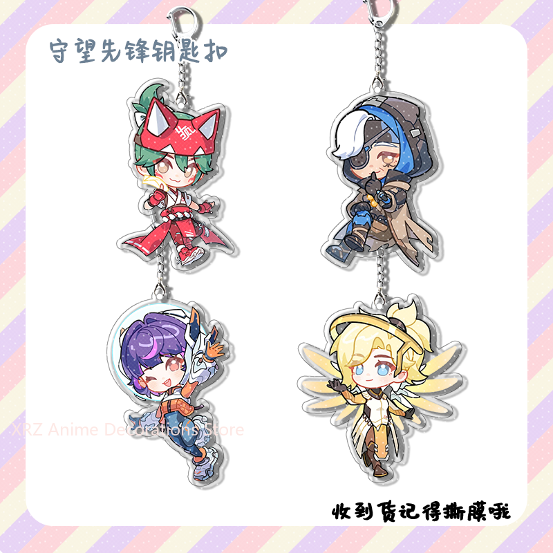 4pcs Anime Game Overwatch  Col - Car Accessories Gifts recensie en prijs
