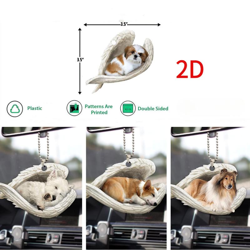 1*Creative Sleeping Angel Wing - Car Accessories Mirror Hanging recensie en prijs