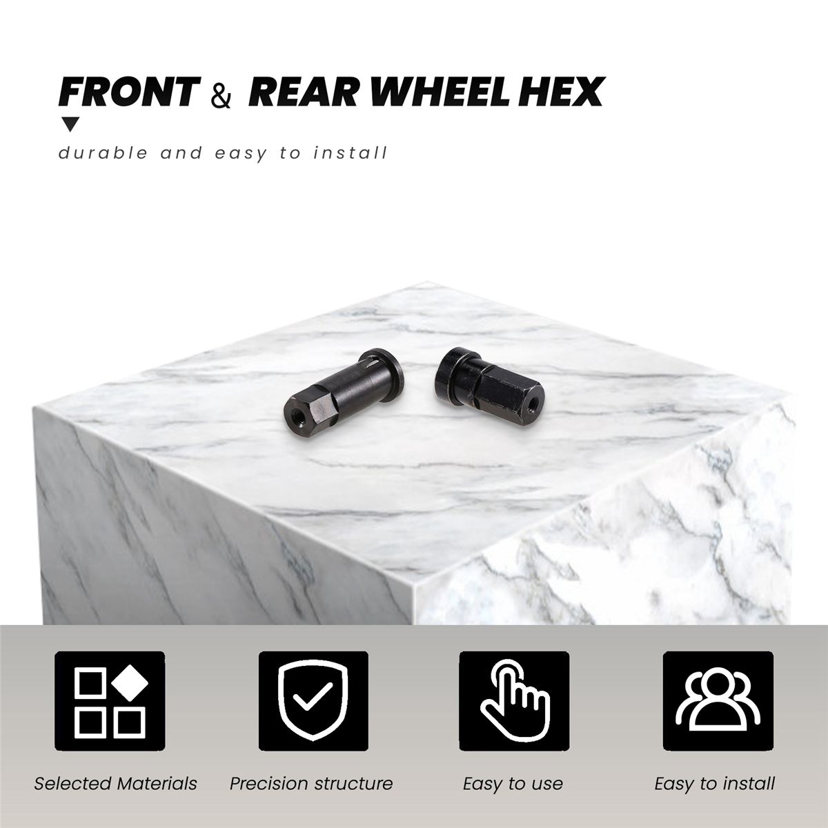 【Buyings】4Pcs Metal Wheel Hex  - Car Accessories To Buy recensie en prijs