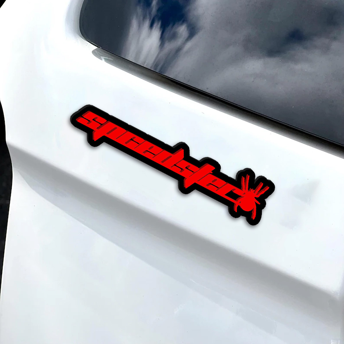 Acrylic Car Styling Front Hood - Car Accessories Name recensie en prijs