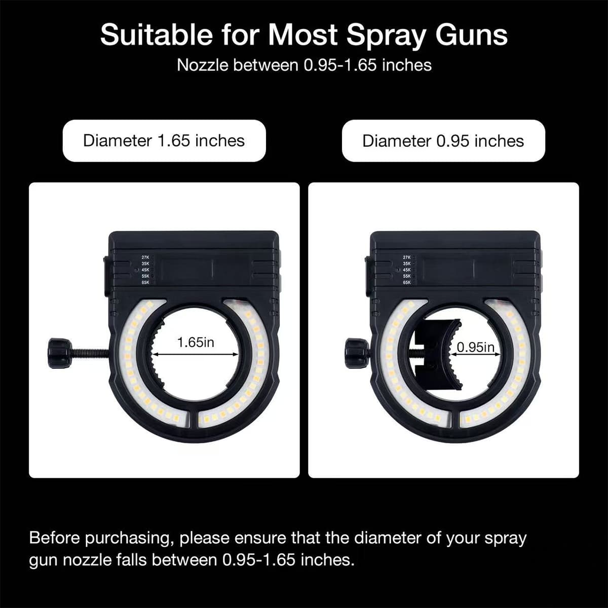 PORPHIS Car Spray Gun Lighting - Car Accessories Workshop recensie en prijs