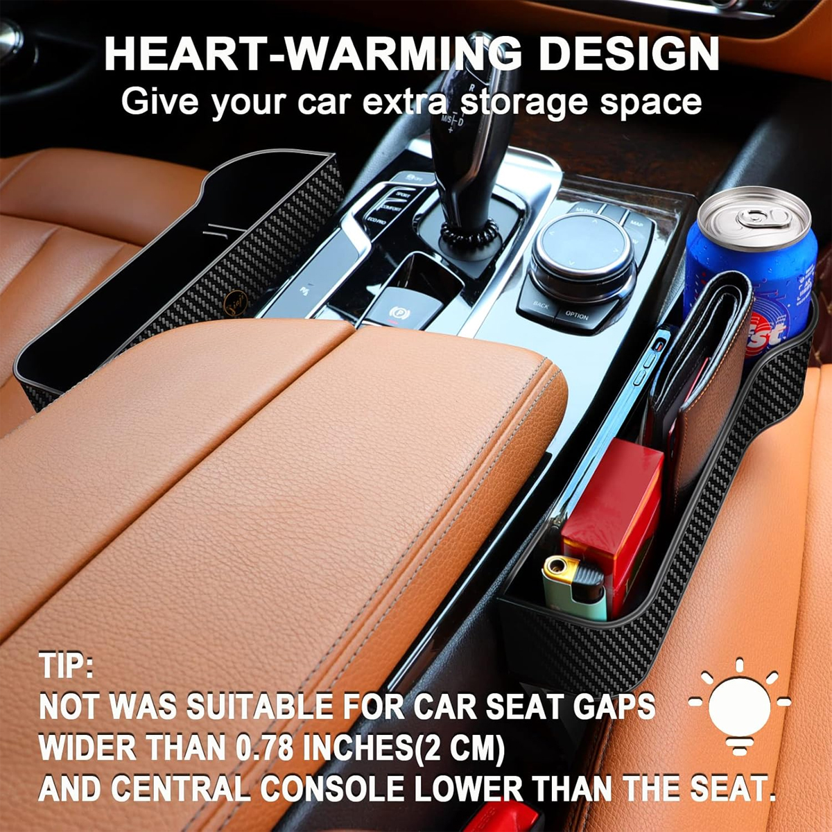 Car Seat Gap Storage Box, Mult - Car Accessories In Store recensie en prijs