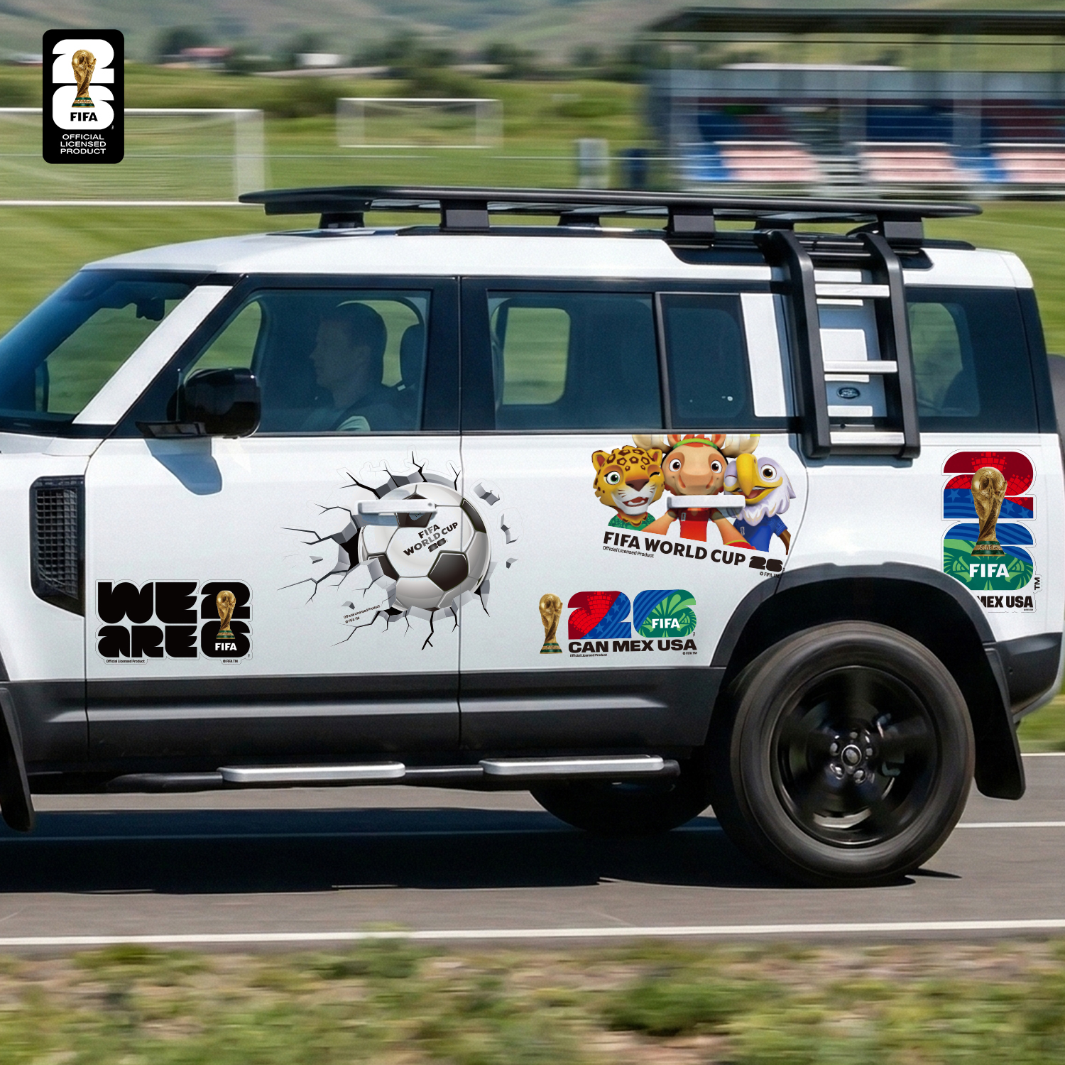 FIFA World Cup 2026 Car Decal  - Car Accessories Quotes recensie en prijs