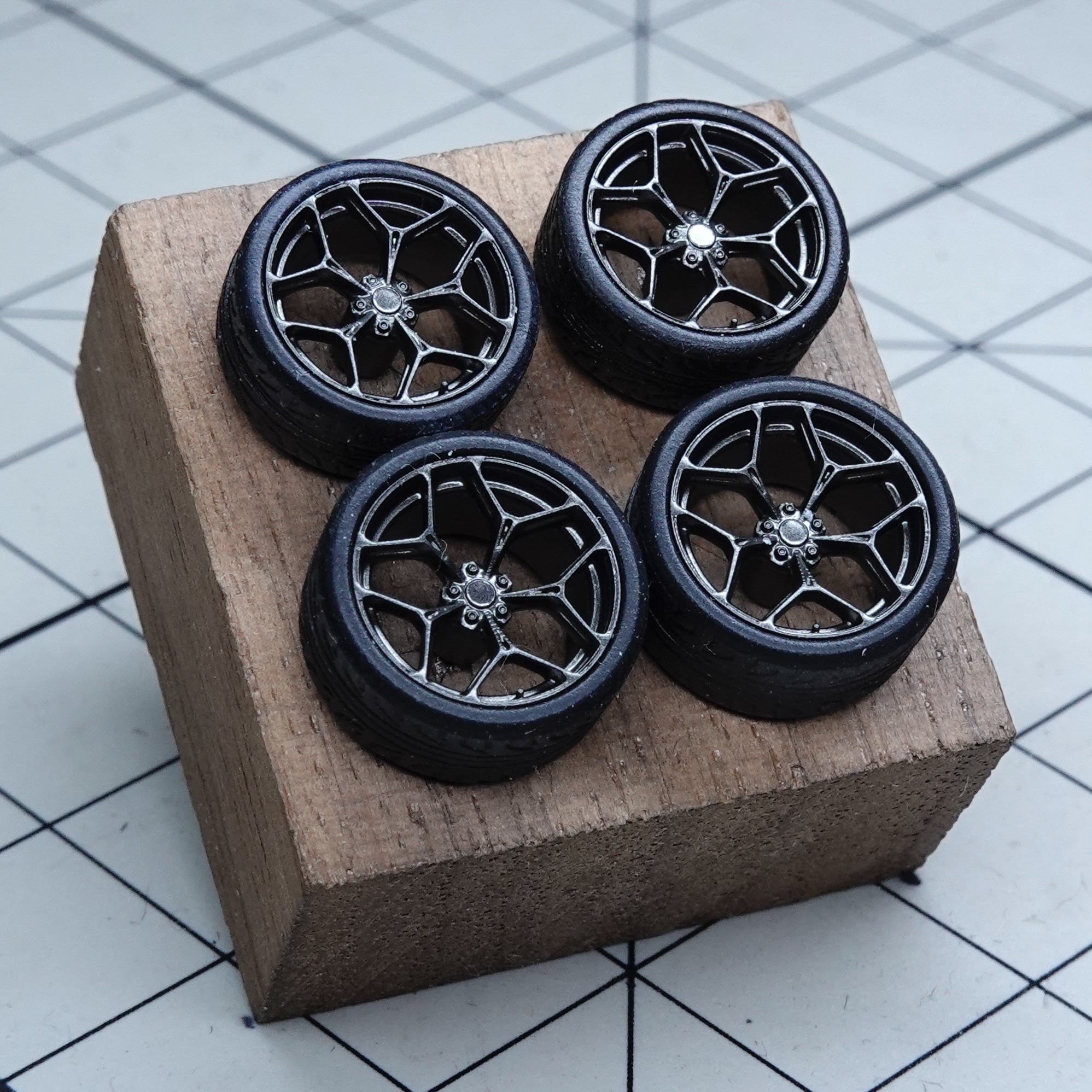 PuffStudio_1/64 Scale Wheels 8 - Car Accessories Gifts recensie en prijs