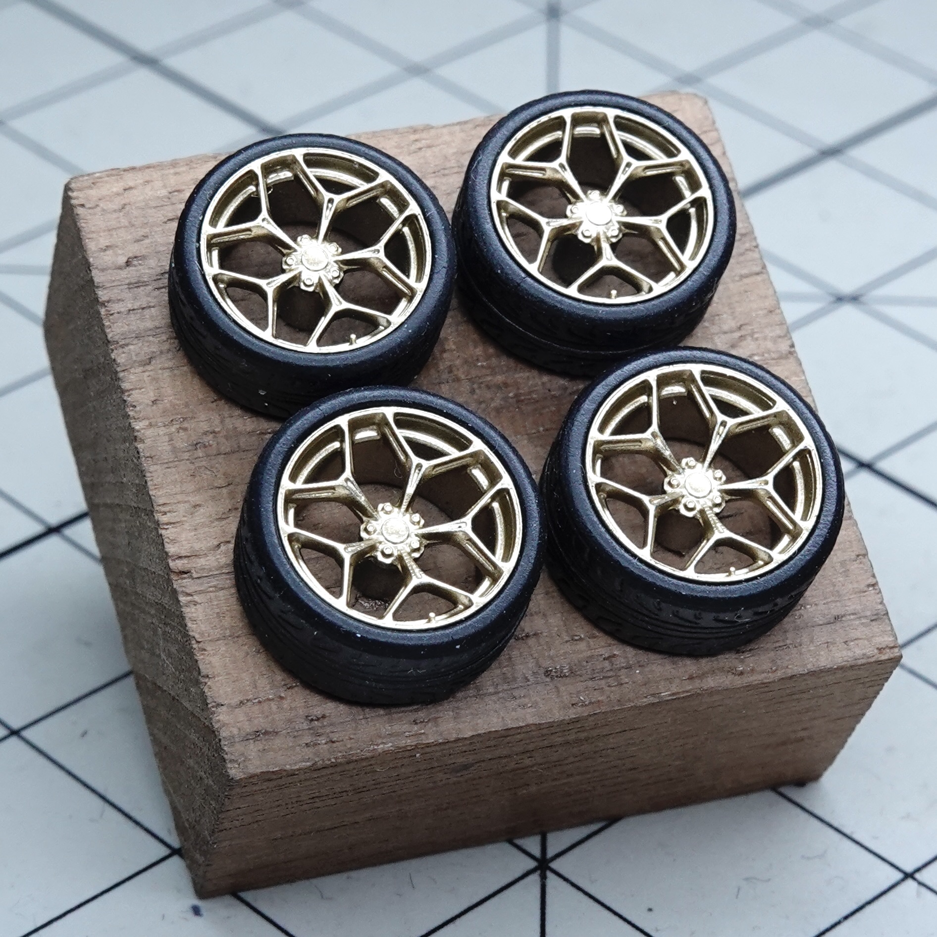 PuffStudio_1/64 Scale Wheels 8 - Car Accessories Gifts recensie en prijs