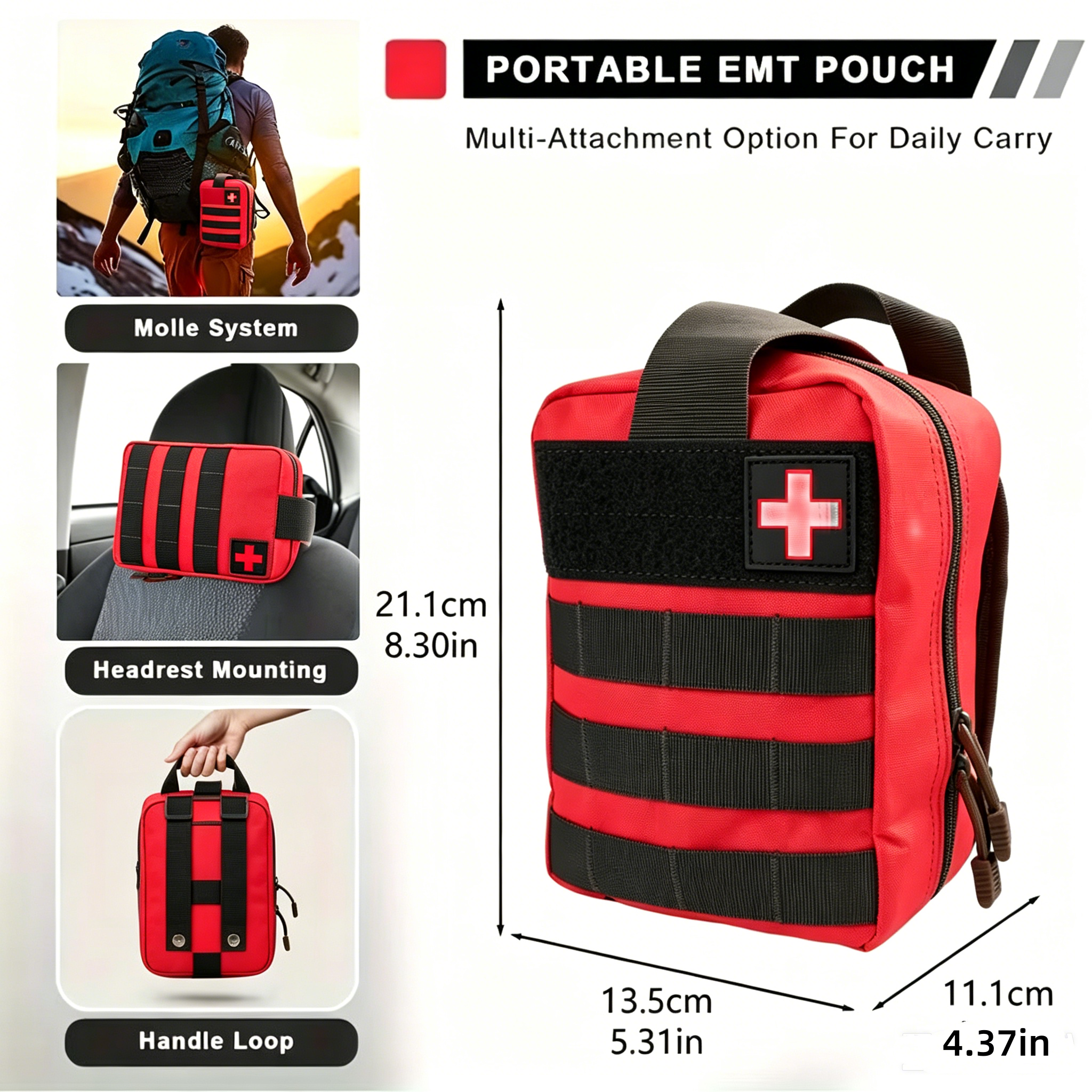363pcs First Aid Kit Bag All P - Car Accessories For Elderly recensie en prijs
