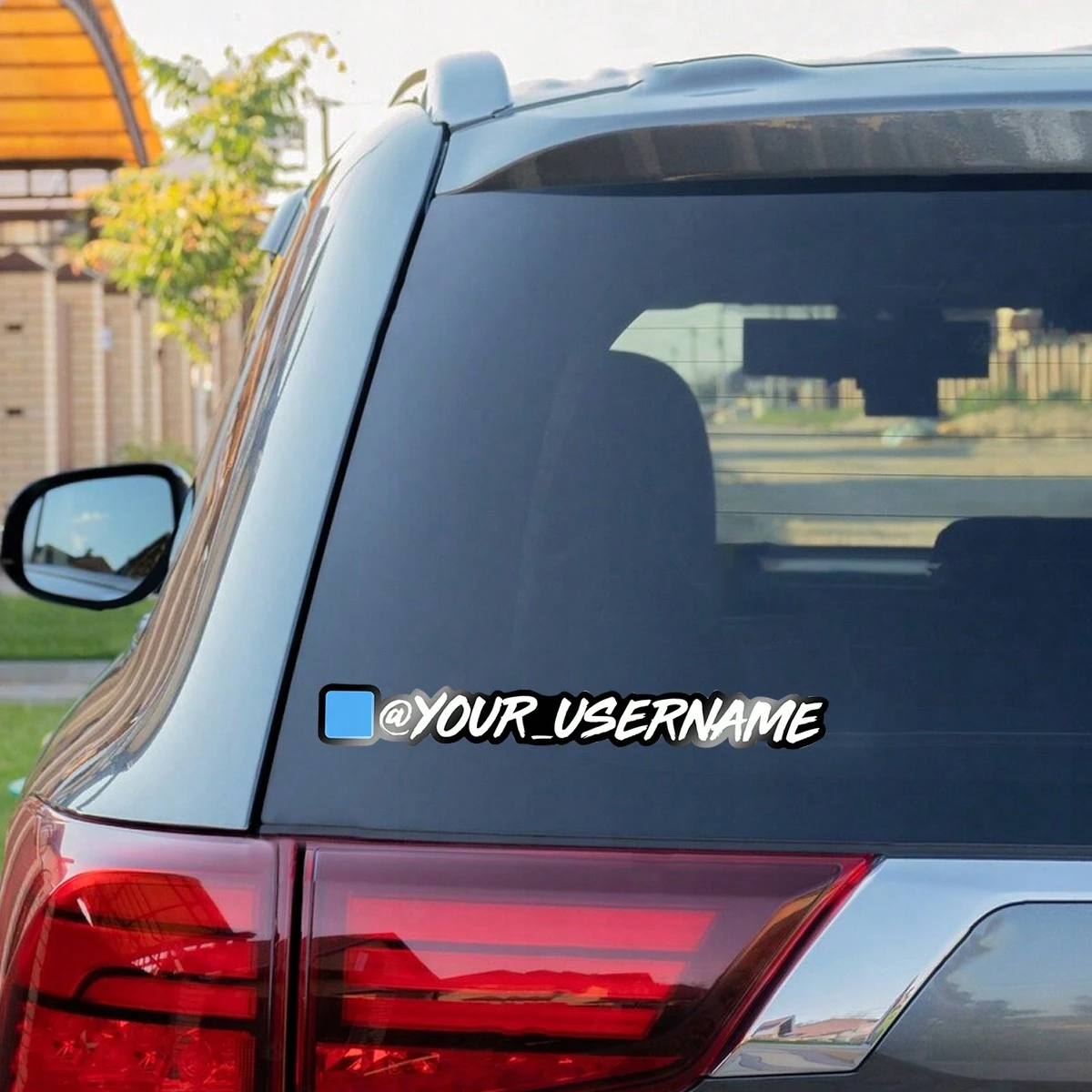 Custom Address Website Sticker - Car Accessories Name recensie en prijs