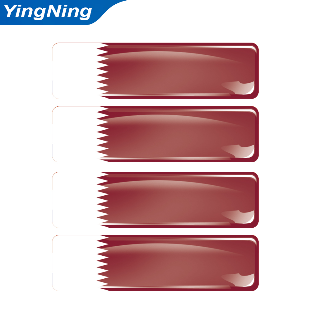 4PCS Qatar Flag Sticker Vinyl  - Qatar Car Accessories recensie en prijs