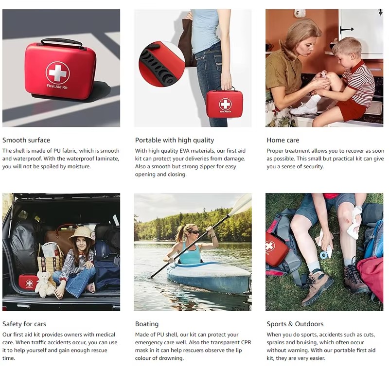 Portable First Aid Kit For Out - Car Accessories For Elderly recensie en prijs