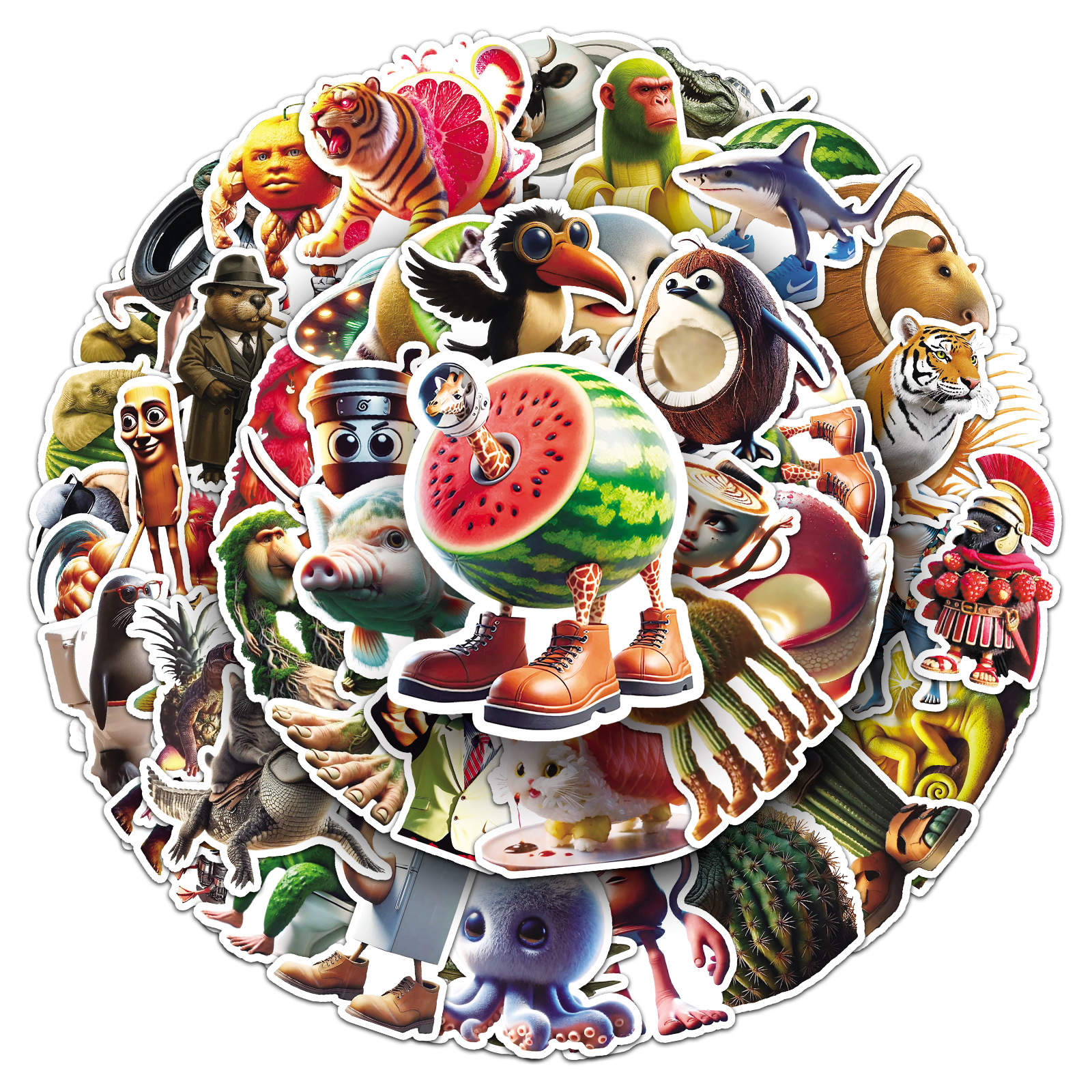 50PCS Italian Brainrot Sticker - Car Accessories Quotes recensie en prijs