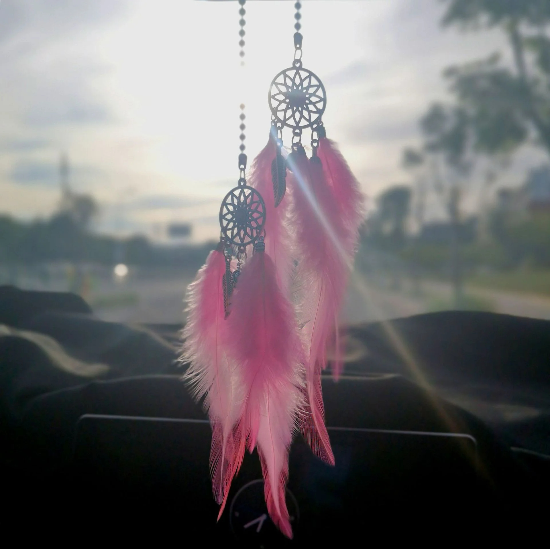 1/2pcs Dream Catcher Car Penda - Car Accessories Mirror Hanging recensie en prijs