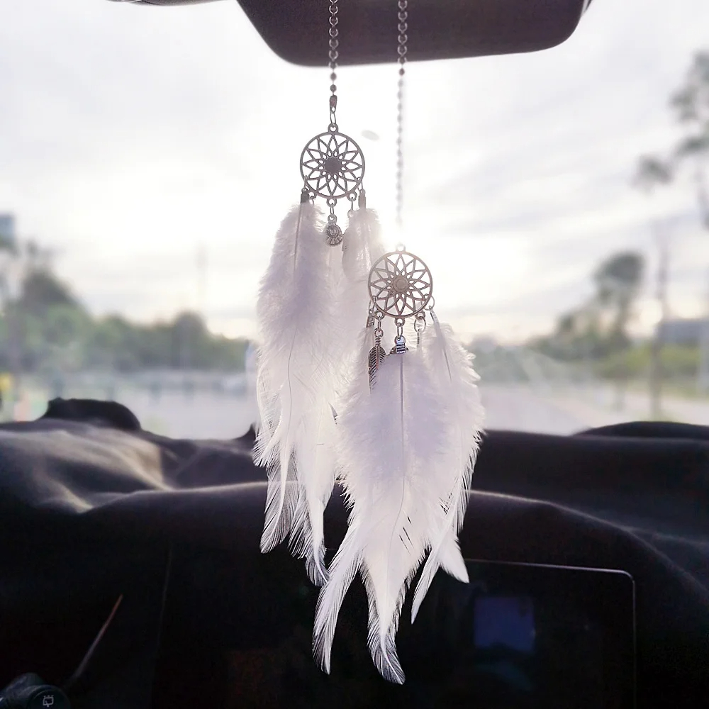 1/2pcs Dream Catcher Car Penda - Car Accessories Mirror Hanging recensie en prijs