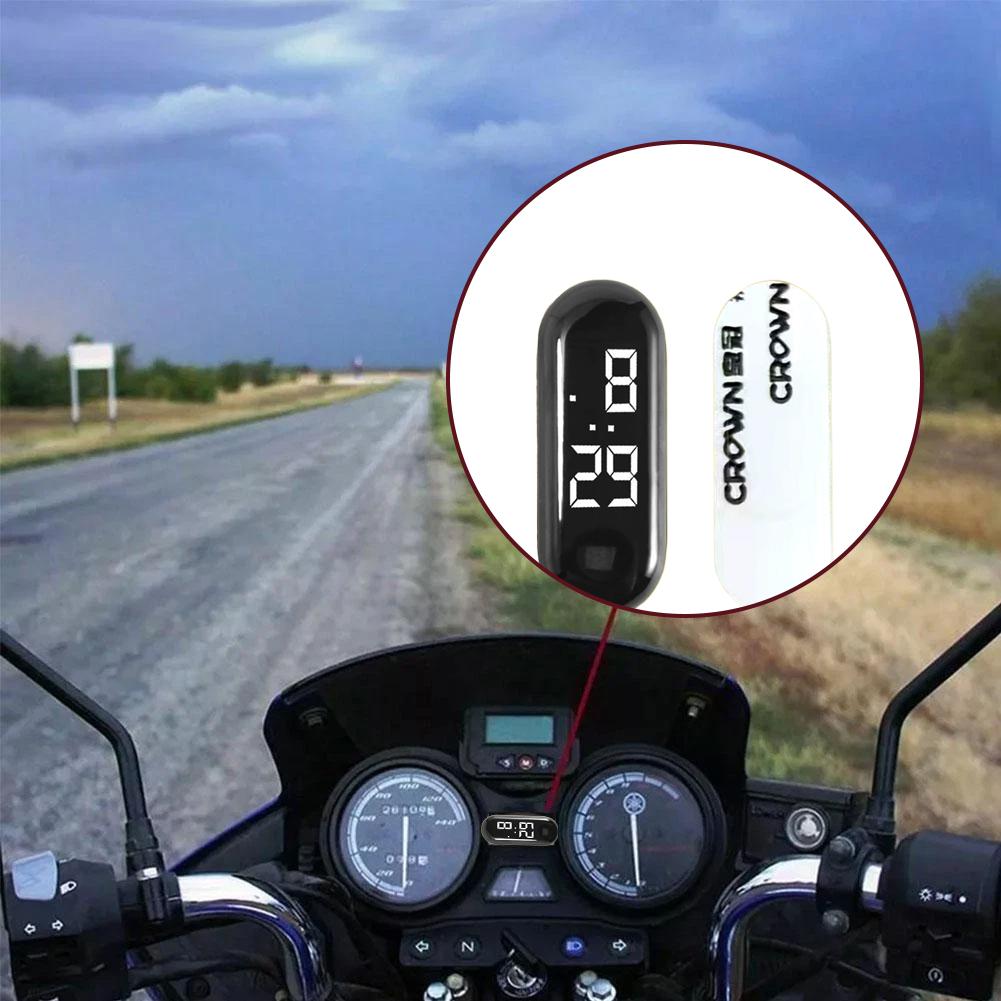 Luminous Motorcycle Car Clock  - Car Accessories Workshop recensie en prijs