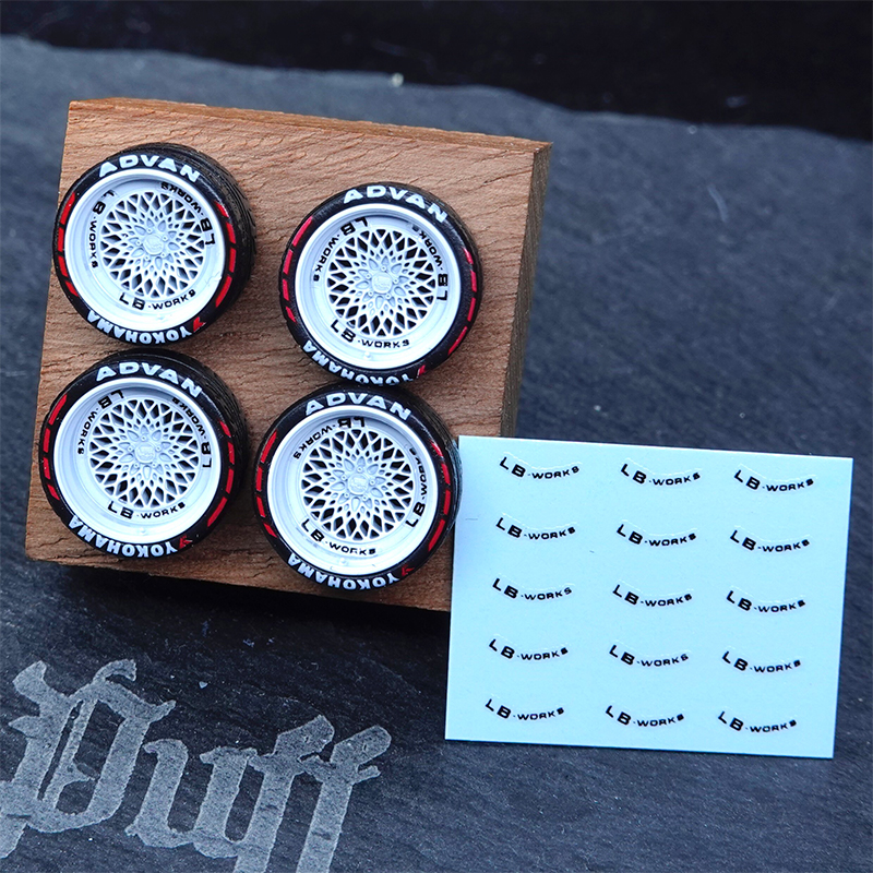 PuffStudio_1/64 Hub Diameter 8 - Car Accessories Gifts recensie en prijs