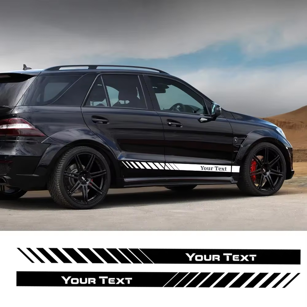 Custom Text Car Side Door Stri - Car Accessories Name recensie en prijs