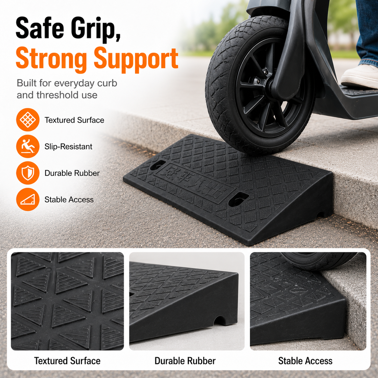 3-10cm Portable Curb Ramp Heav - Car Accessories For Elderly recensie en prijs