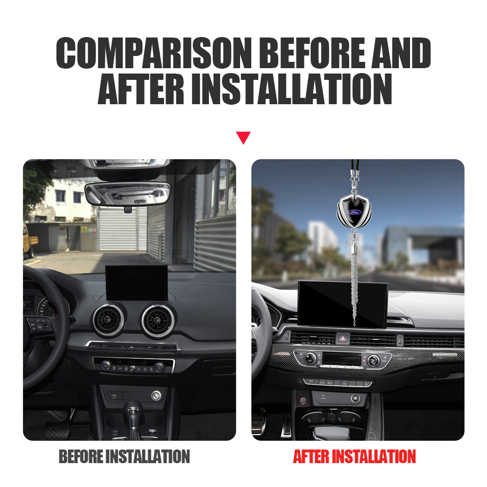 Car Rearview Mirror Hanging Pe - Car Accessories Mirror Hanging recensie en prijs