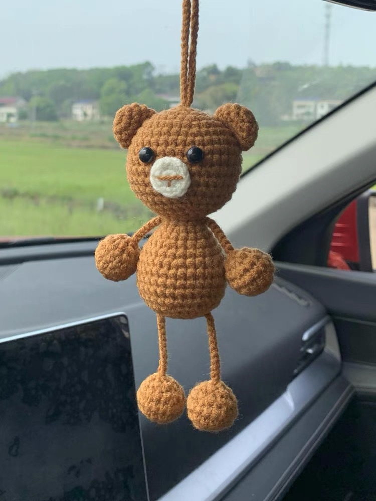 Crochet Animal Accessories Rea - Car Accessories Mirror Hanging recensie en prijs