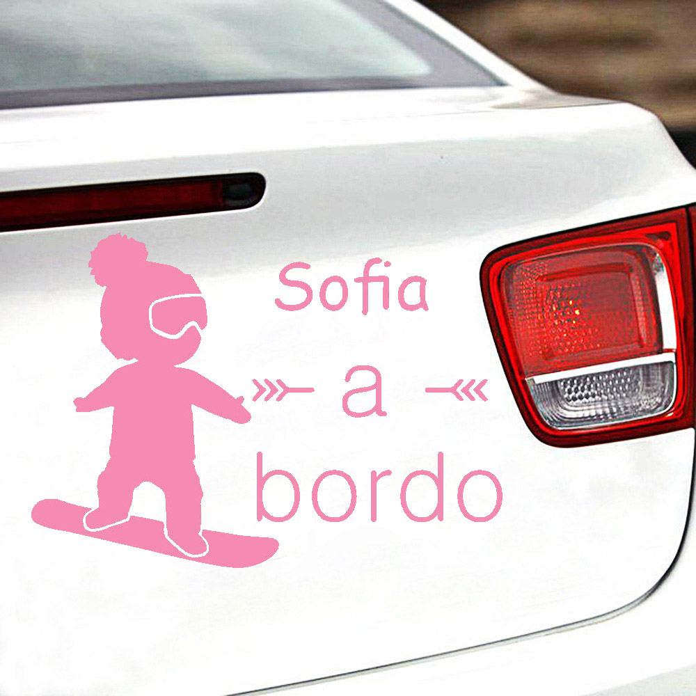 1pc Vinyl baby a bordo colorfu - Car Accessories Gifts recensie en prijs