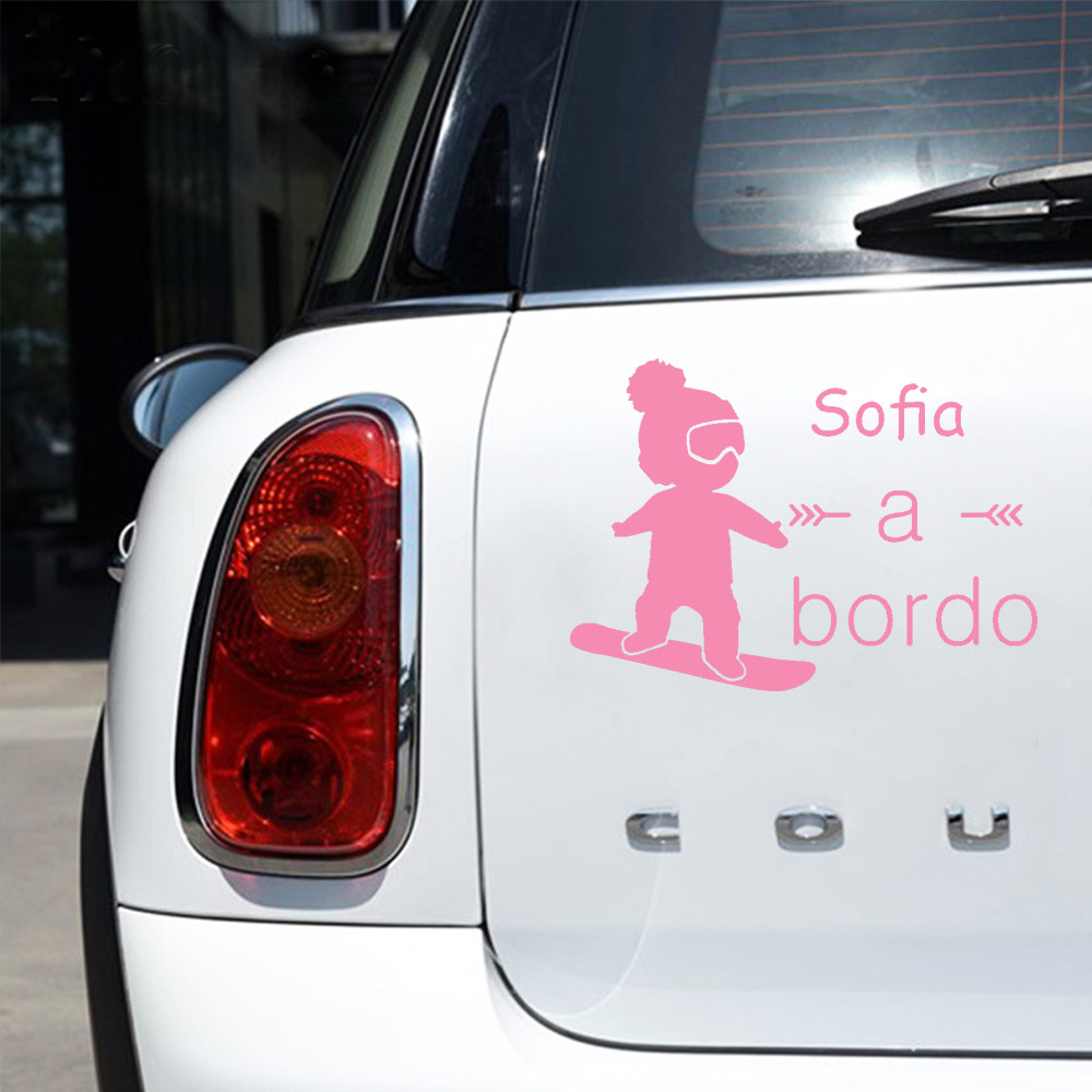 1pc Vinyl baby a bordo colorfu - Car Accessories Gifts recensie en prijs
