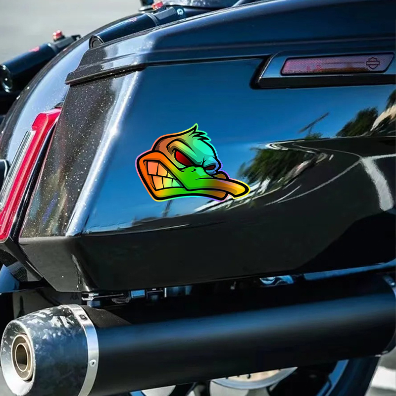 1PC Funny Cartoon Angry Duck H - Car Accessories Quotes recensie en prijs