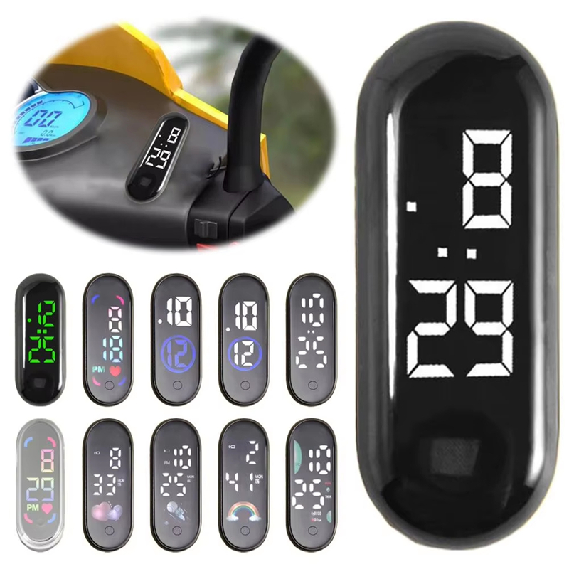 Luminous Motorcycle Car Clock  - Car Accessories Workshop recensie en prijs