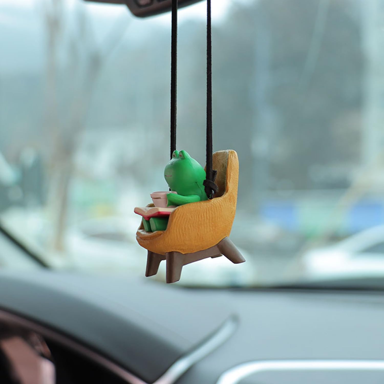 Cute Frog Car Hanging Ornament - Car Accessories Mirror Hanging recensie en prijs