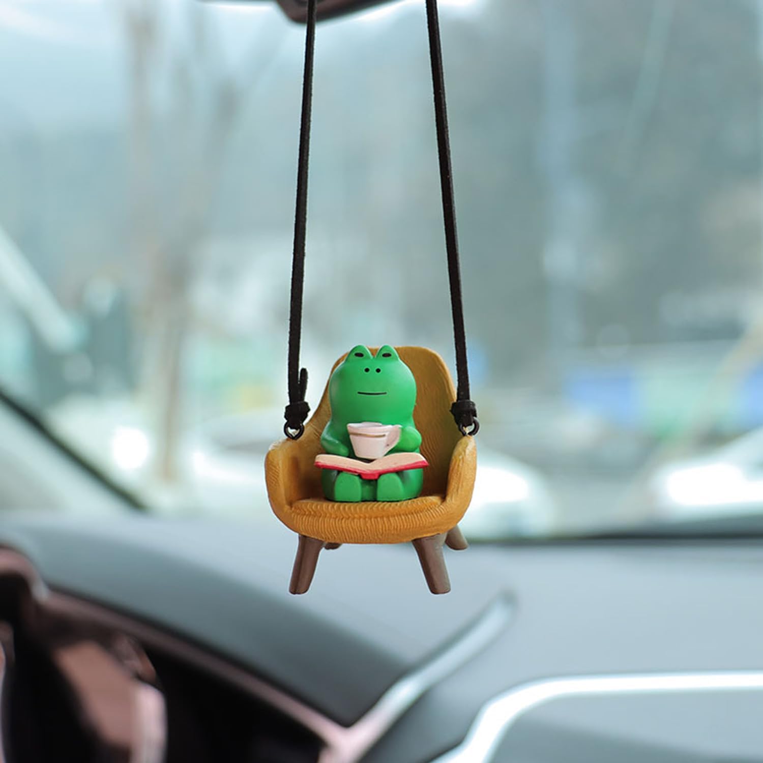 Cute Frog Car Hanging Ornament - Car Accessories Mirror Hanging recensie en prijs