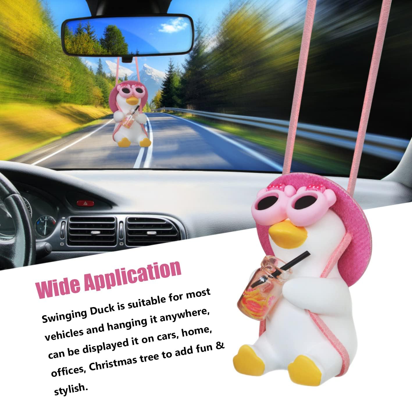 Car Rear View Mirror Hanging A - Car Accessories Mirror Hanging recensie en prijs