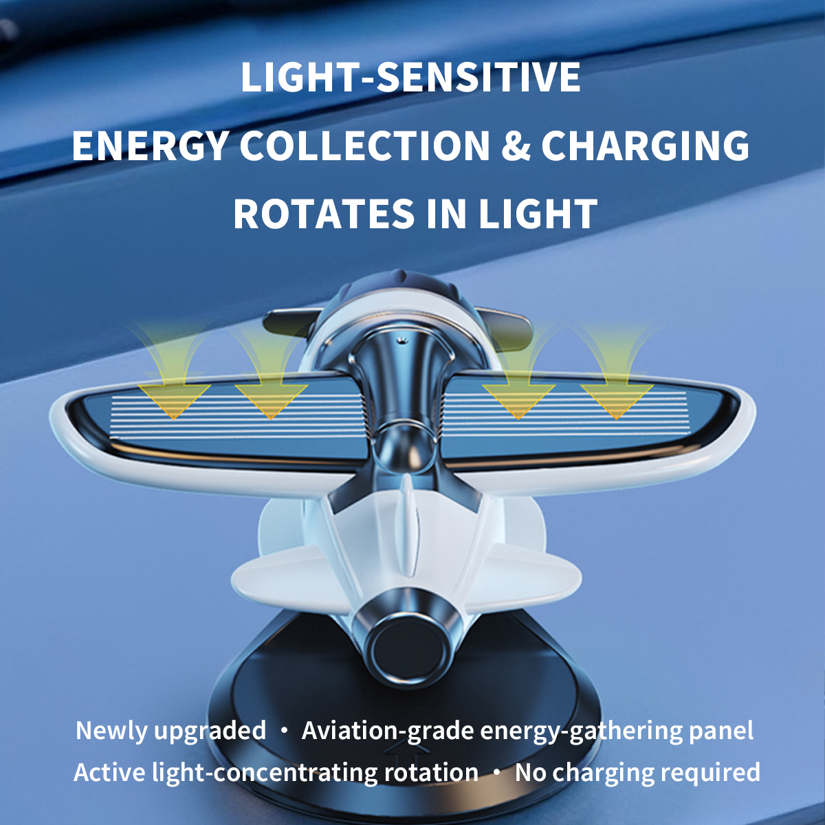 Motor Solar Airplane Ornaments - Car Accessories Inside recensie en prijs