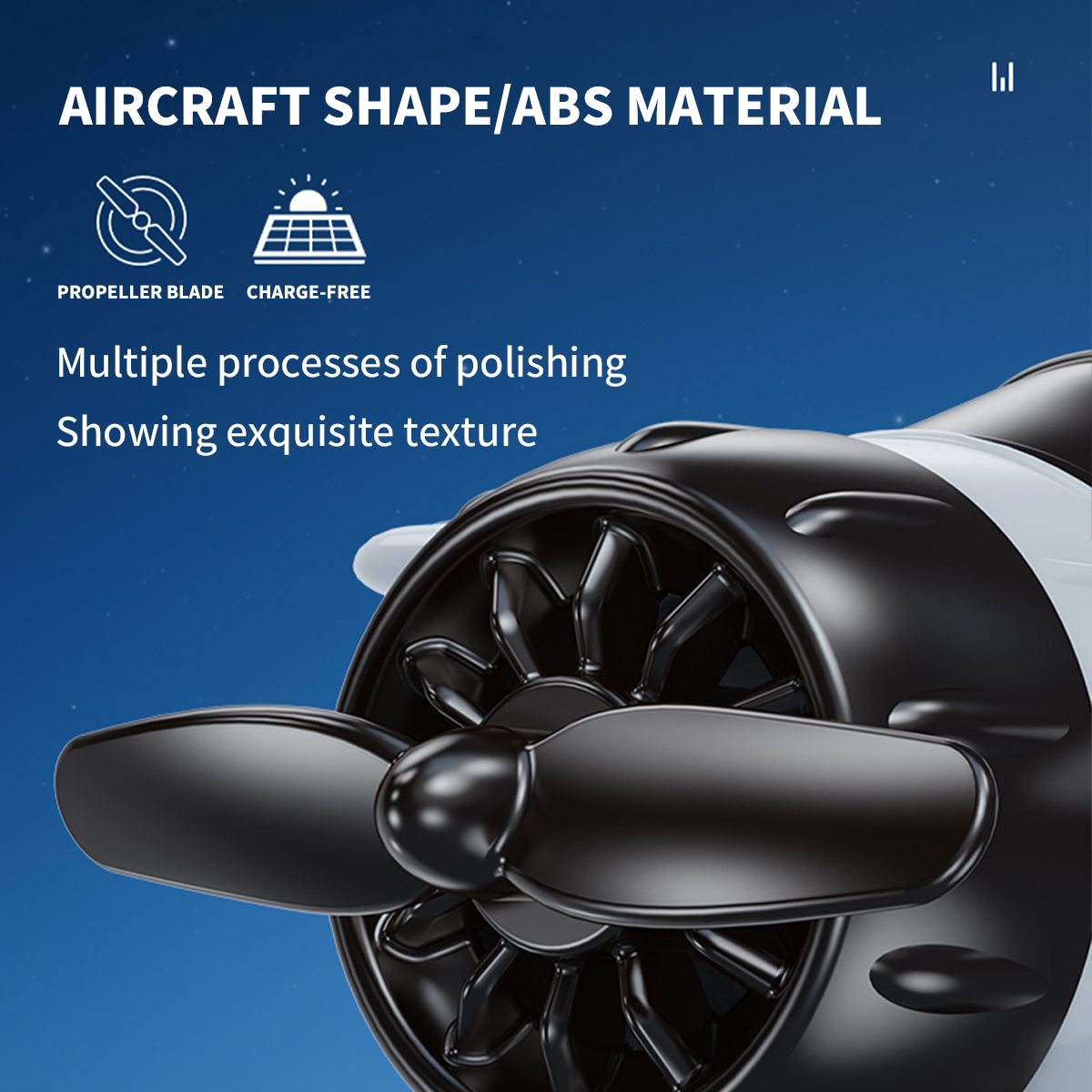 Motor Solar Airplane Ornaments - Car Accessories Inside recensie en prijs