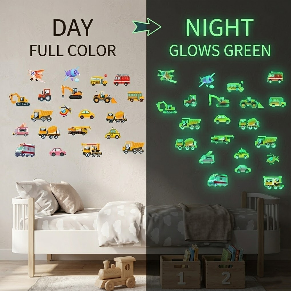 Luminous Car Wall Sticker 21Pc - Car Accessories Quotes recensie en prijs