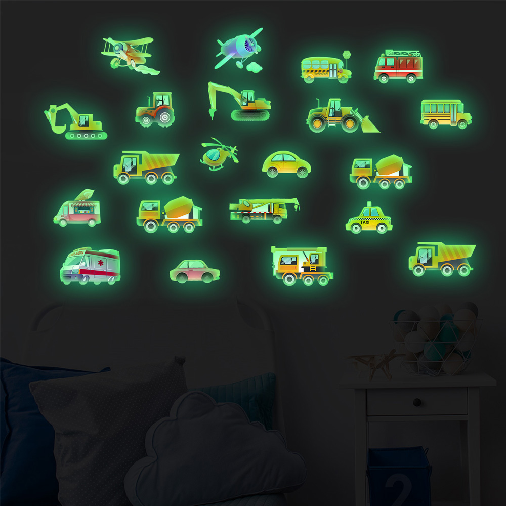 Luminous Car Wall Sticker 21Pc - Car Accessories Quotes recensie en prijs