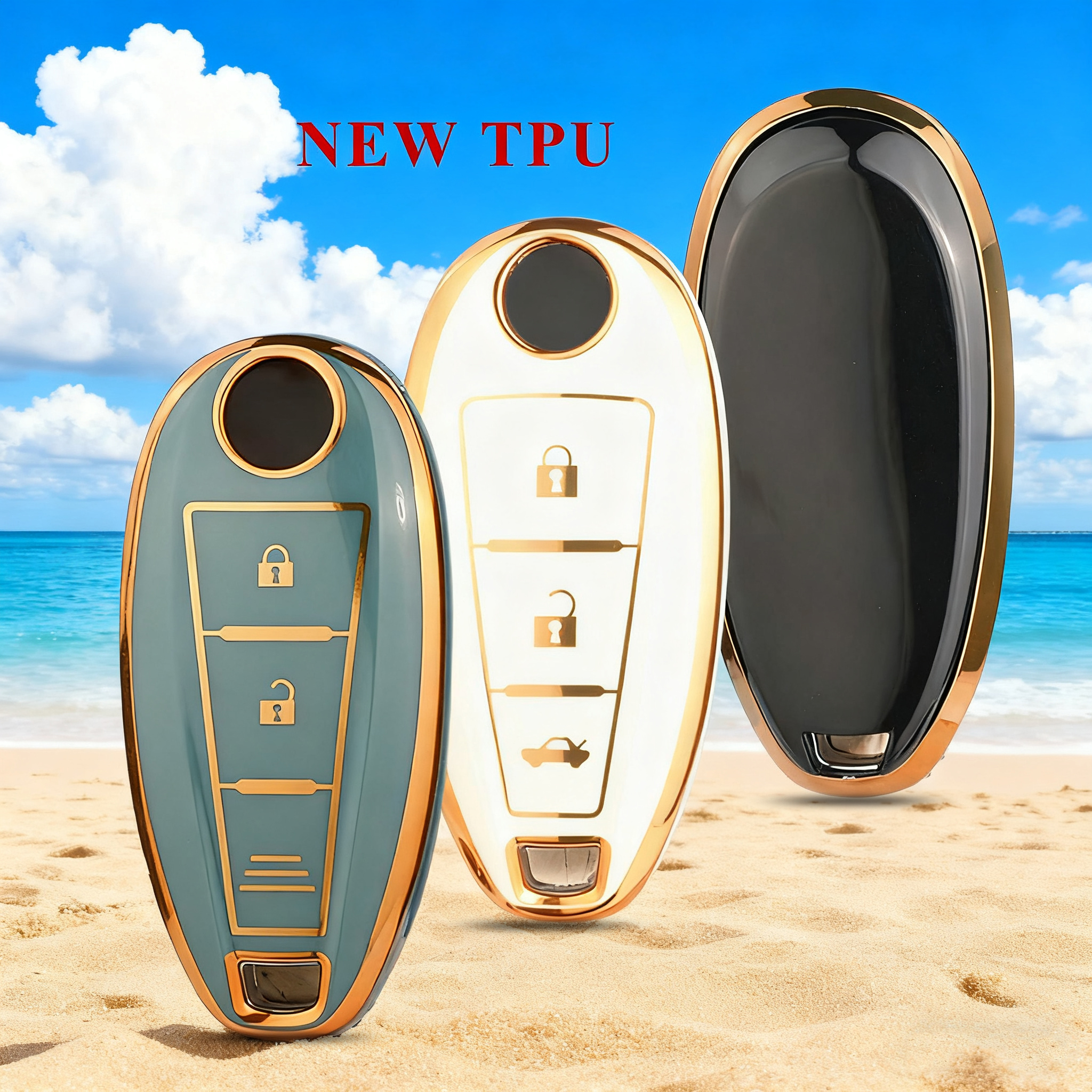jingyuqin TPU Remote Car Key C - Car Accessories Ertiga recensie en prijs
