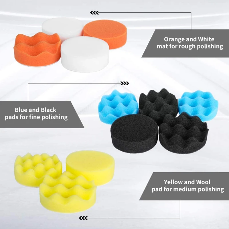 Car Polishing Sponge Pads Kit  - Car Wax Polishing Pad recensie en prijs
