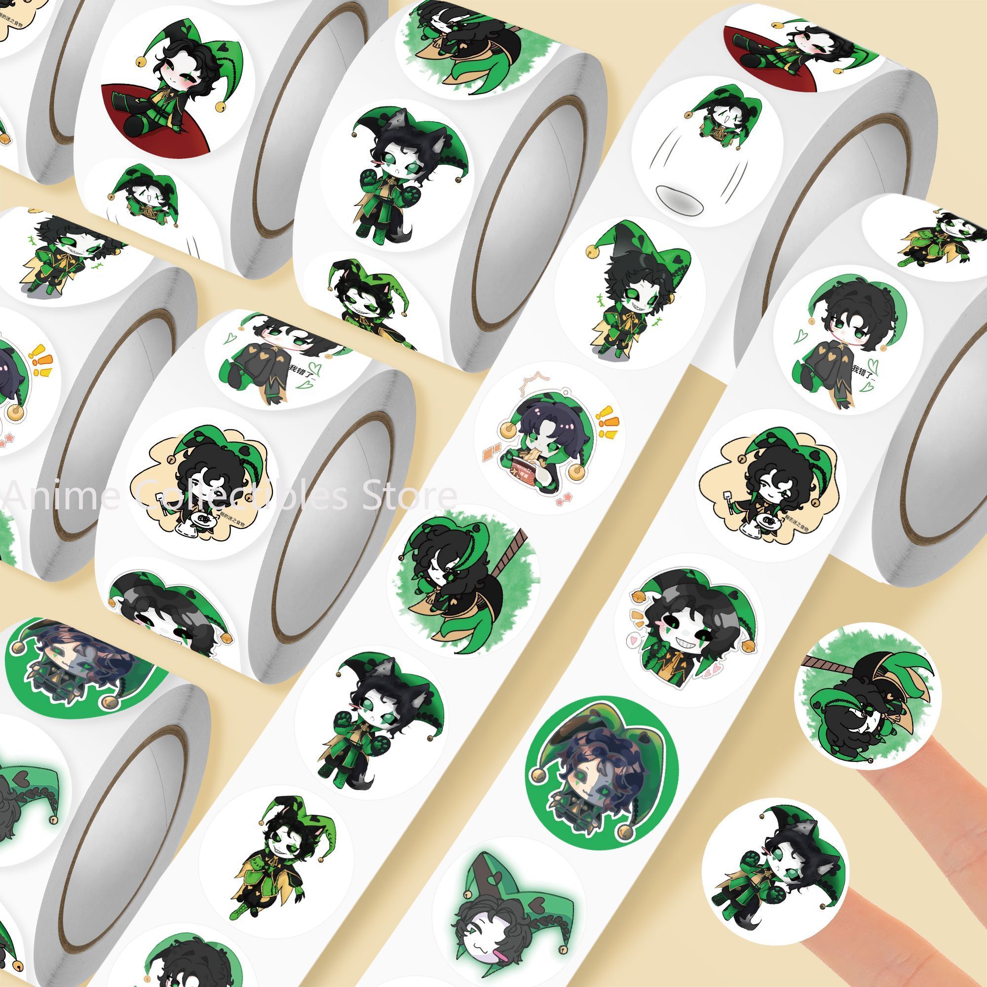 500Pc/Roll Anime The Freak Cir - Car Accessories Gifts recensie en prijs