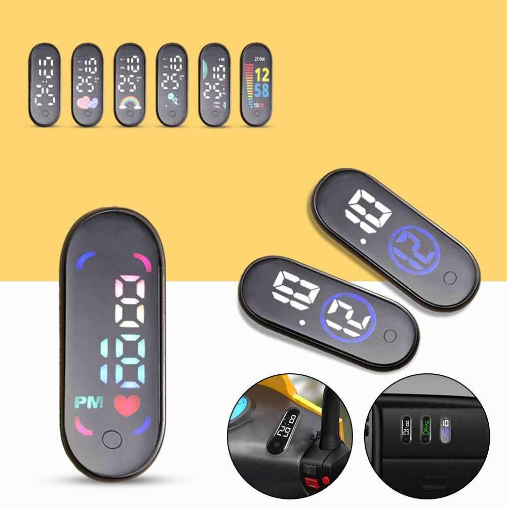Luminous Motorcycle Car Clock  - Car Accessories Workshop recensie en prijs