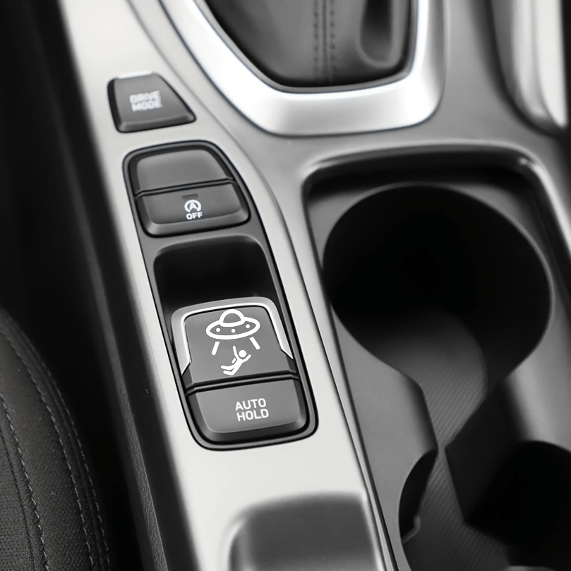 Universal 2Pcs UFO Blank Butto - Car Accessories Quotes recensie en prijs