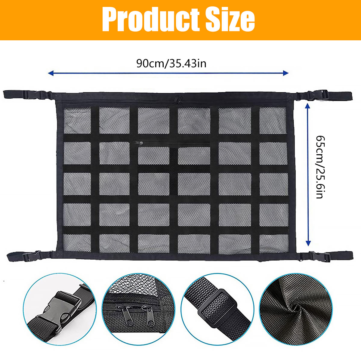 Car Ceiling Cargo Net Strong L - Car Cargo Net Trunk recensie en prijs
