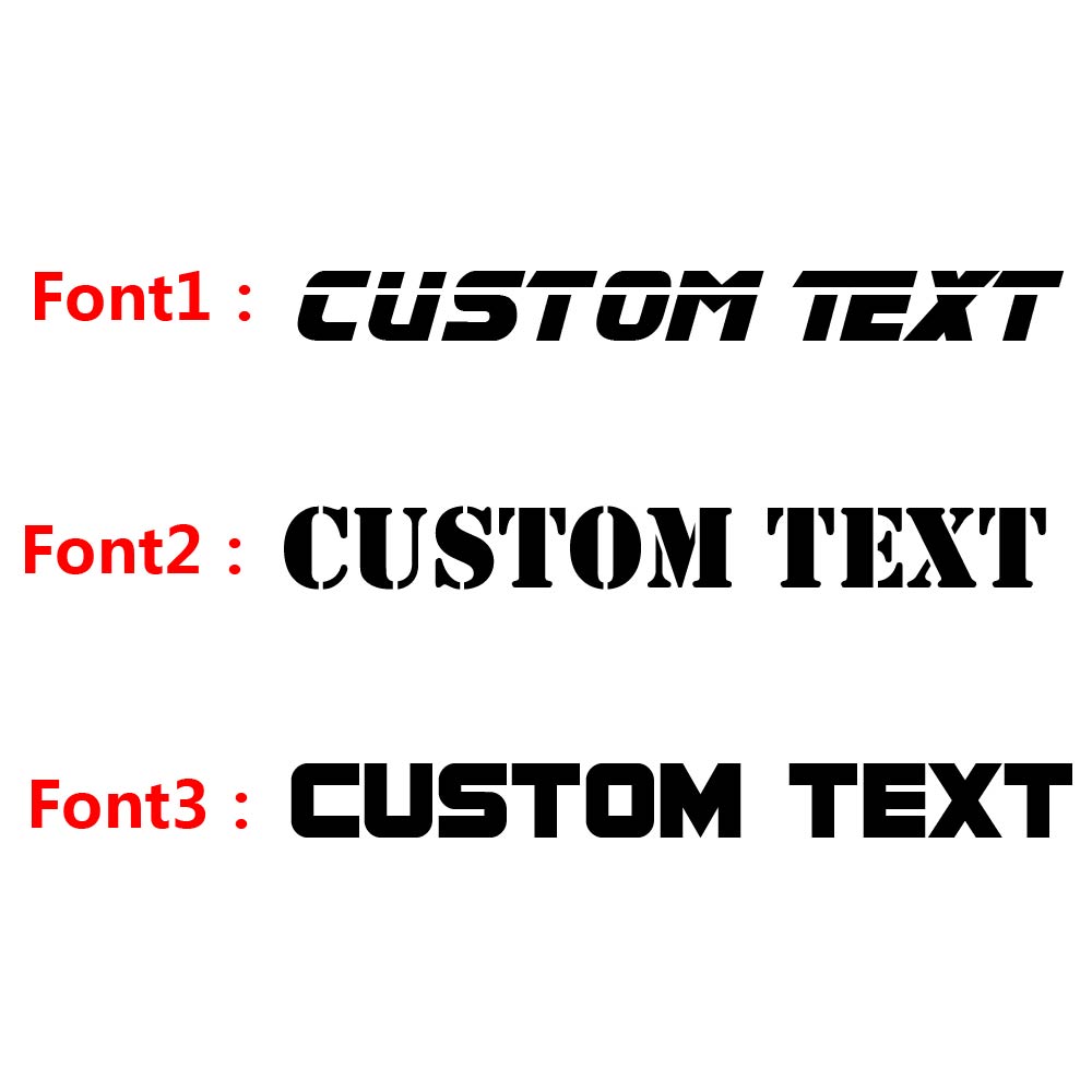 Personalized Removable Decal F - Car Accessories Name recensie en prijs
