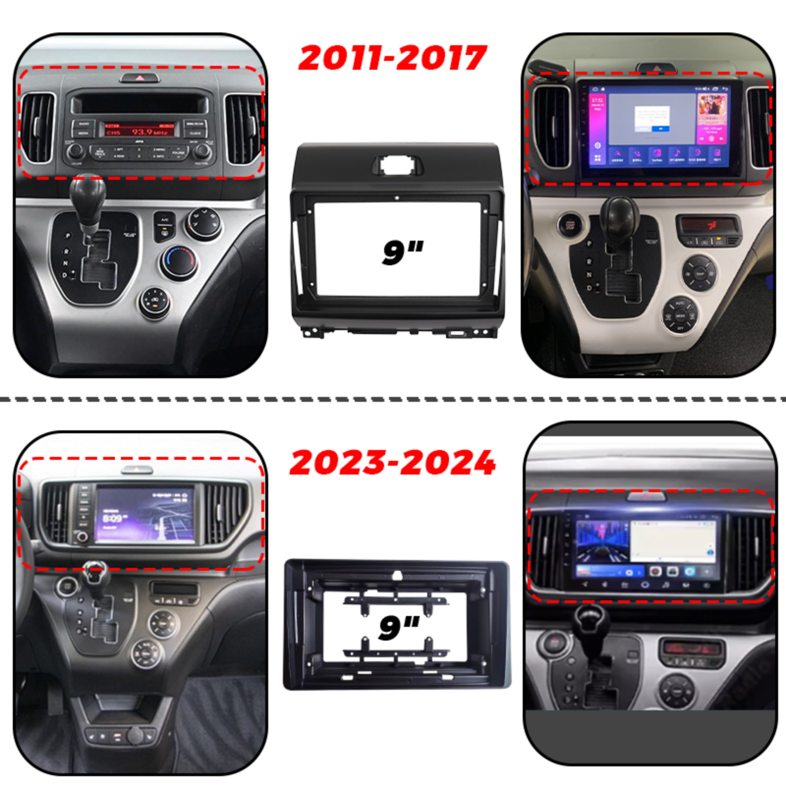 9Inch 2 Din Car For 2011-2024  - Car Accessories Inside recensie en prijs