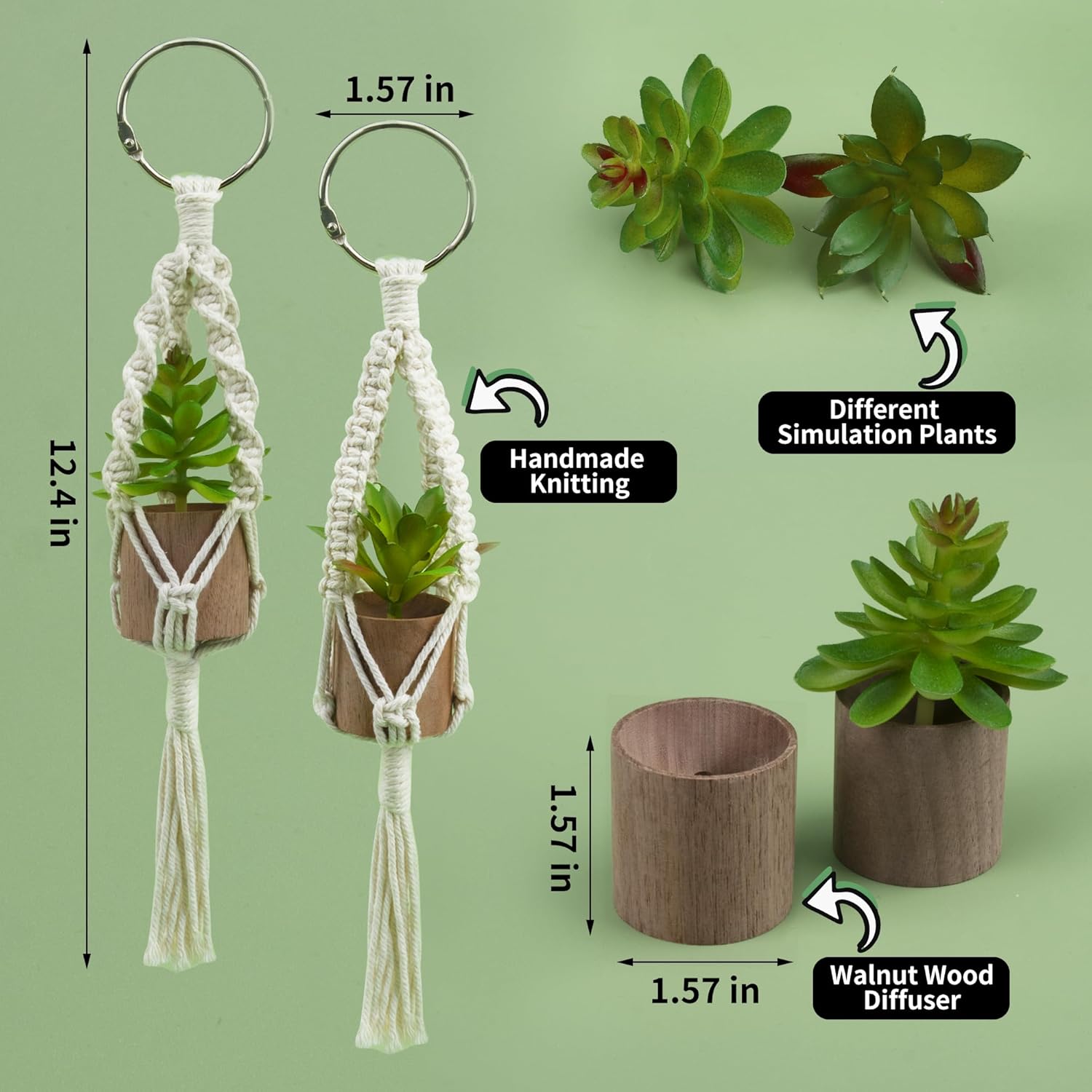 2 Pack Car Mirror Hanging Acce - Car Accessories Mirror Hanging recensie en prijs