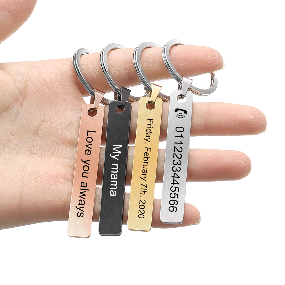 Custom Logo Name Number Keycha - Car Accessories Name recensie en prijs