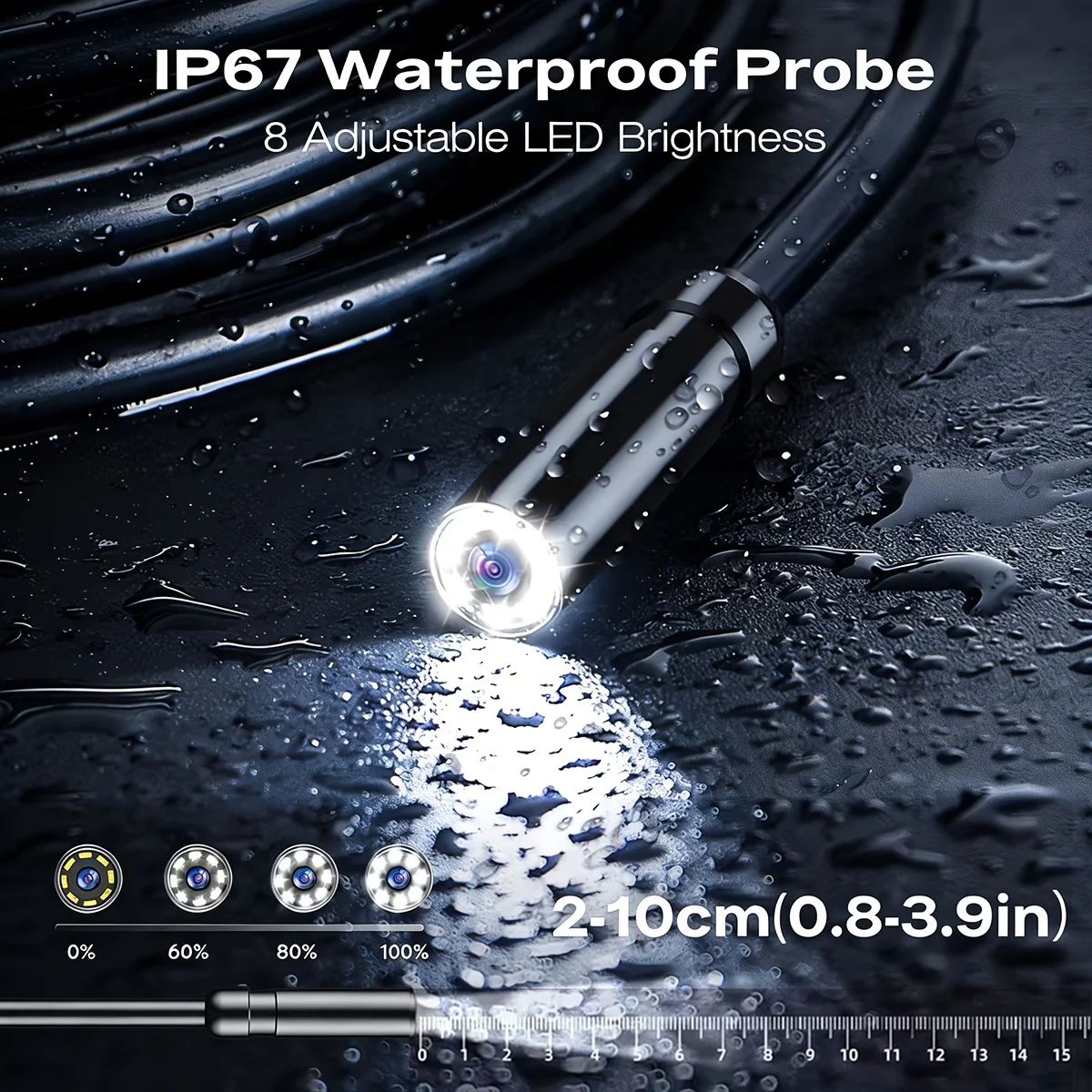 Endoscope Camera 1080P 8mm Sin - Car Accessories Mirror Hanging recensie en prijs